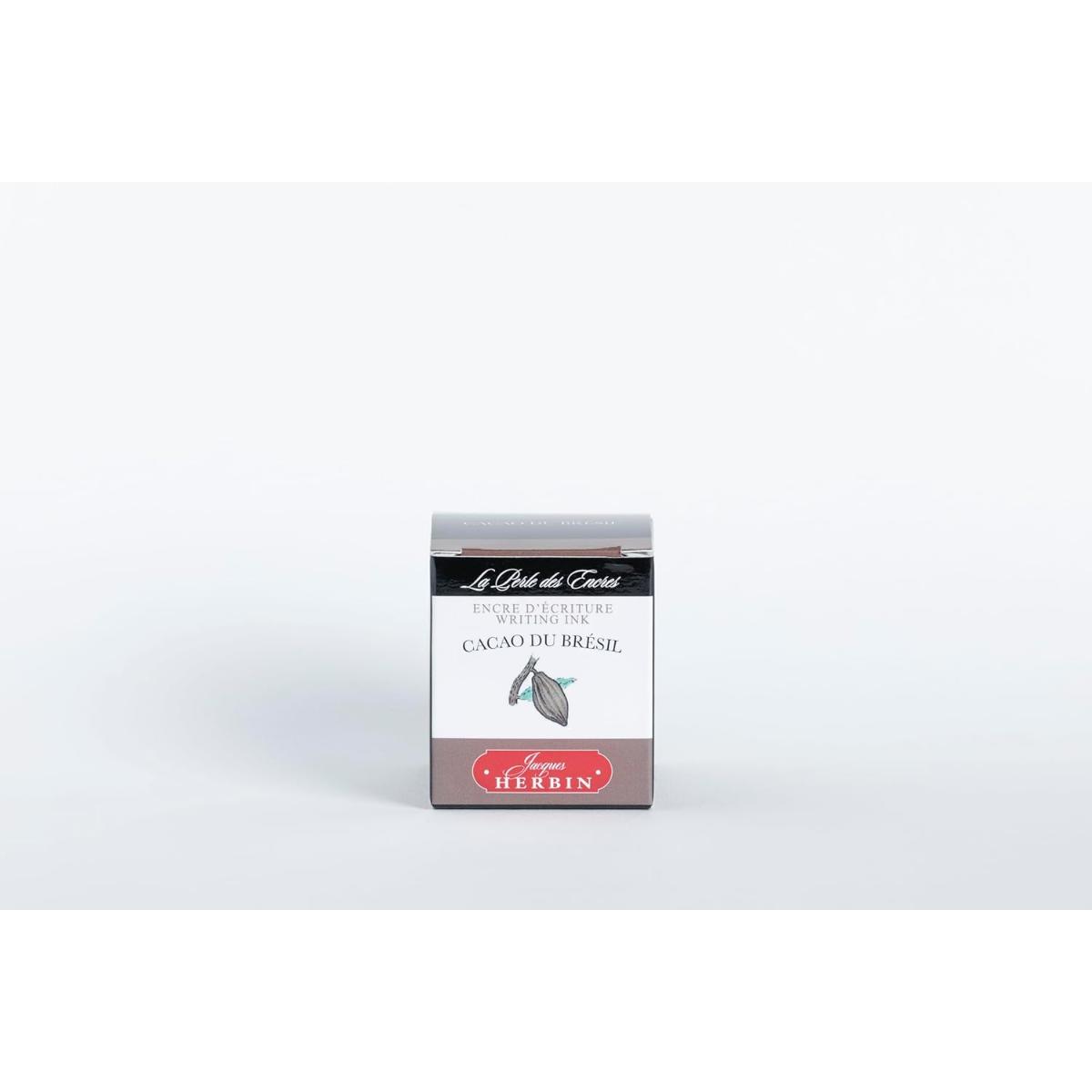 Tinta Para Caneta Tinteiro Herbin 30ml - Cacao Du Bresil
