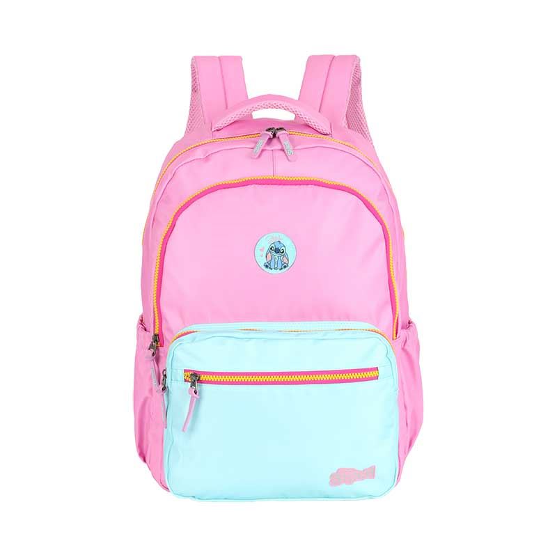 Mochila de Costas Stitch Luxel - Laptop - Rosa