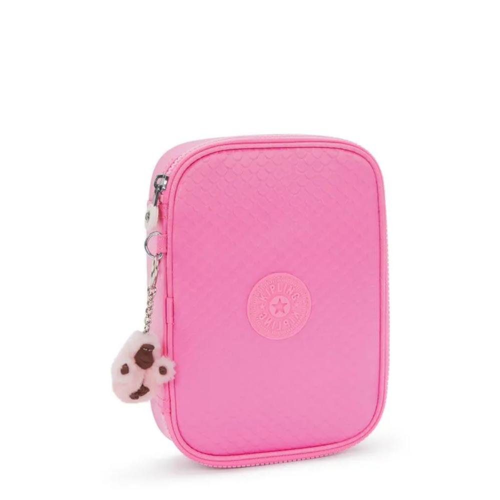 Estojo Kipling 100 Pens - Rosa Mermaid Em