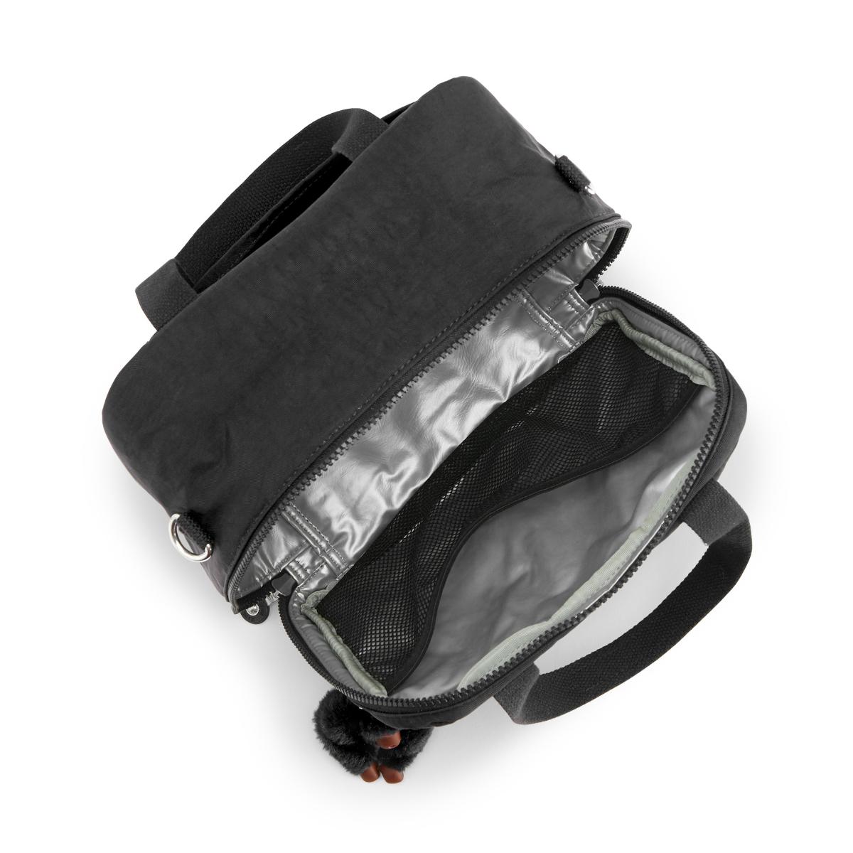 Lancheira Kipling Miyo - True Black - Preto