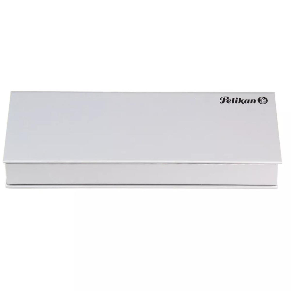 Caneta Tinteiro Pelikan Stola - Prata - Pena M