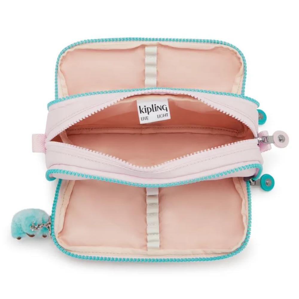 Estojo Kipling Gitroy - Rosa