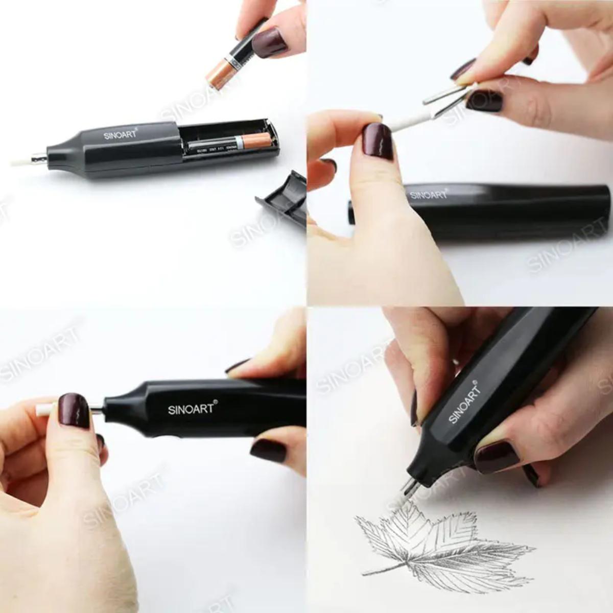 Borracha Elétrica Desenho Profissional - Sinoart SFT0255