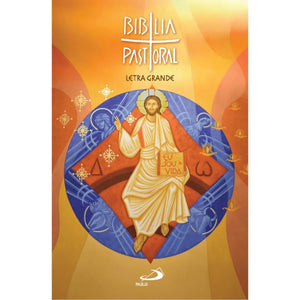 Nova Bíblia Pastoral - Capa Cristal - Letra Grande - Eu Sou a Vida
