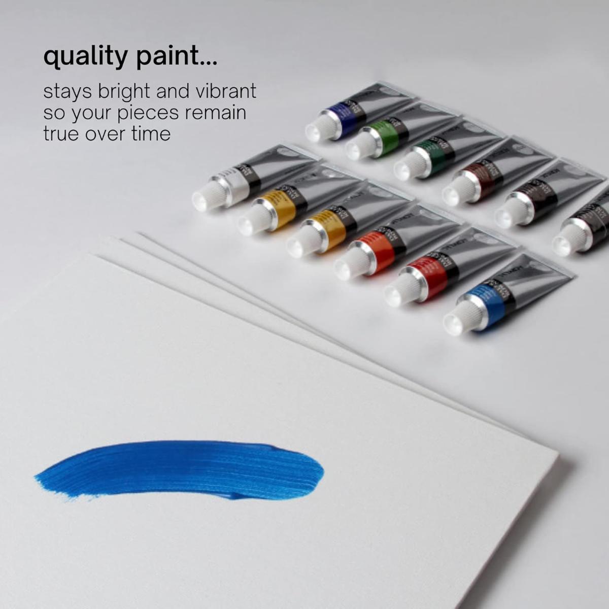 Tinta Acrílica Daler  & Rowney Simply  - 12 Cores