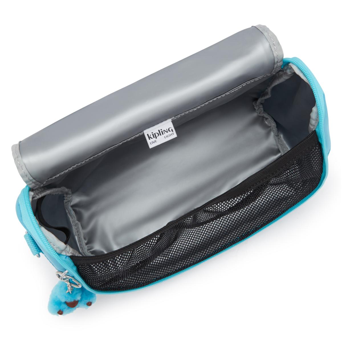 Lancheira Kipling New Kichirou - Funky Turq Bl - Azul