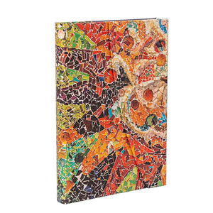 Caderno Paperblanks Midi - Gaudis sun - Sem Pauta