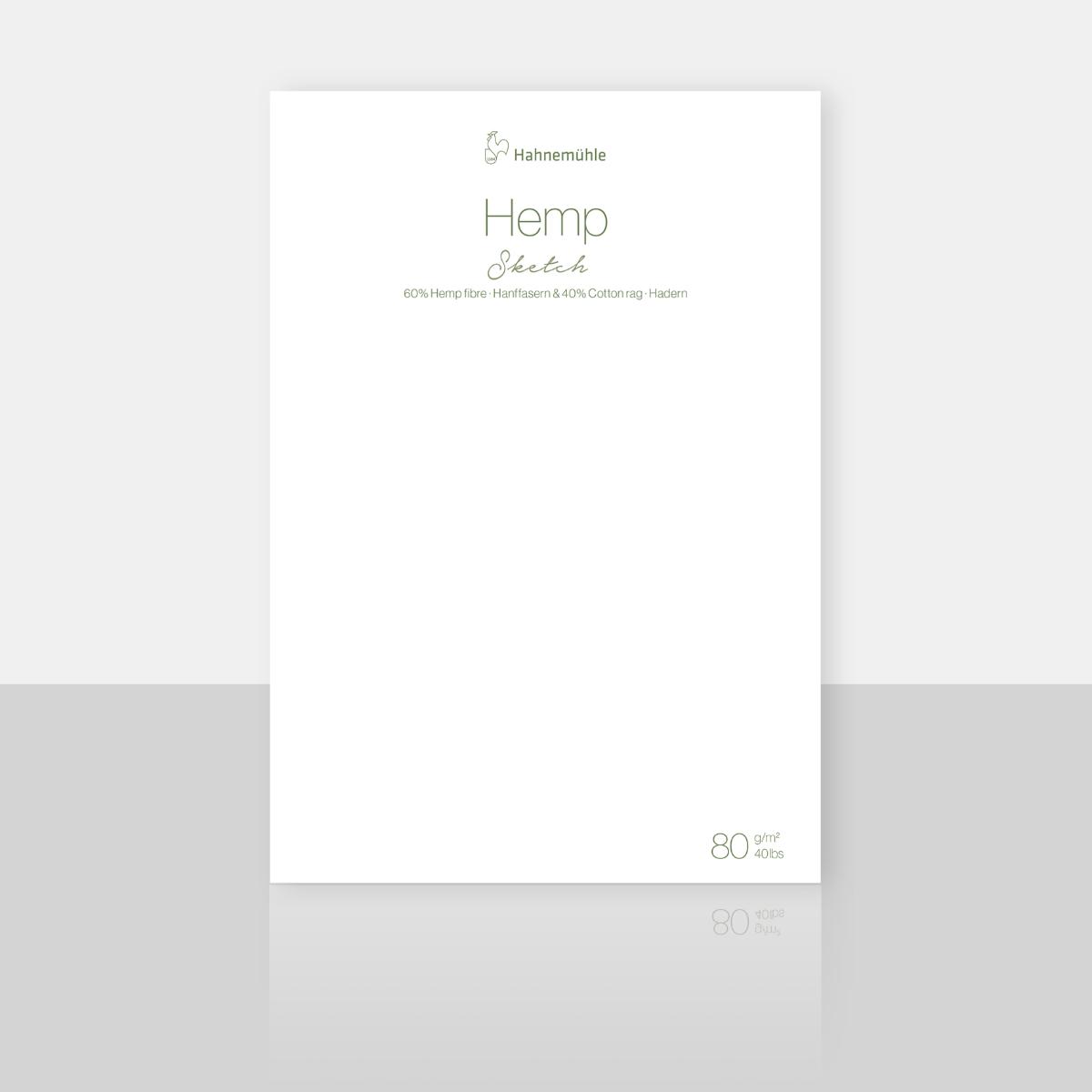 Sketchbook Hahnemühle Hemp Sketch A4 - 80g 80 folhas