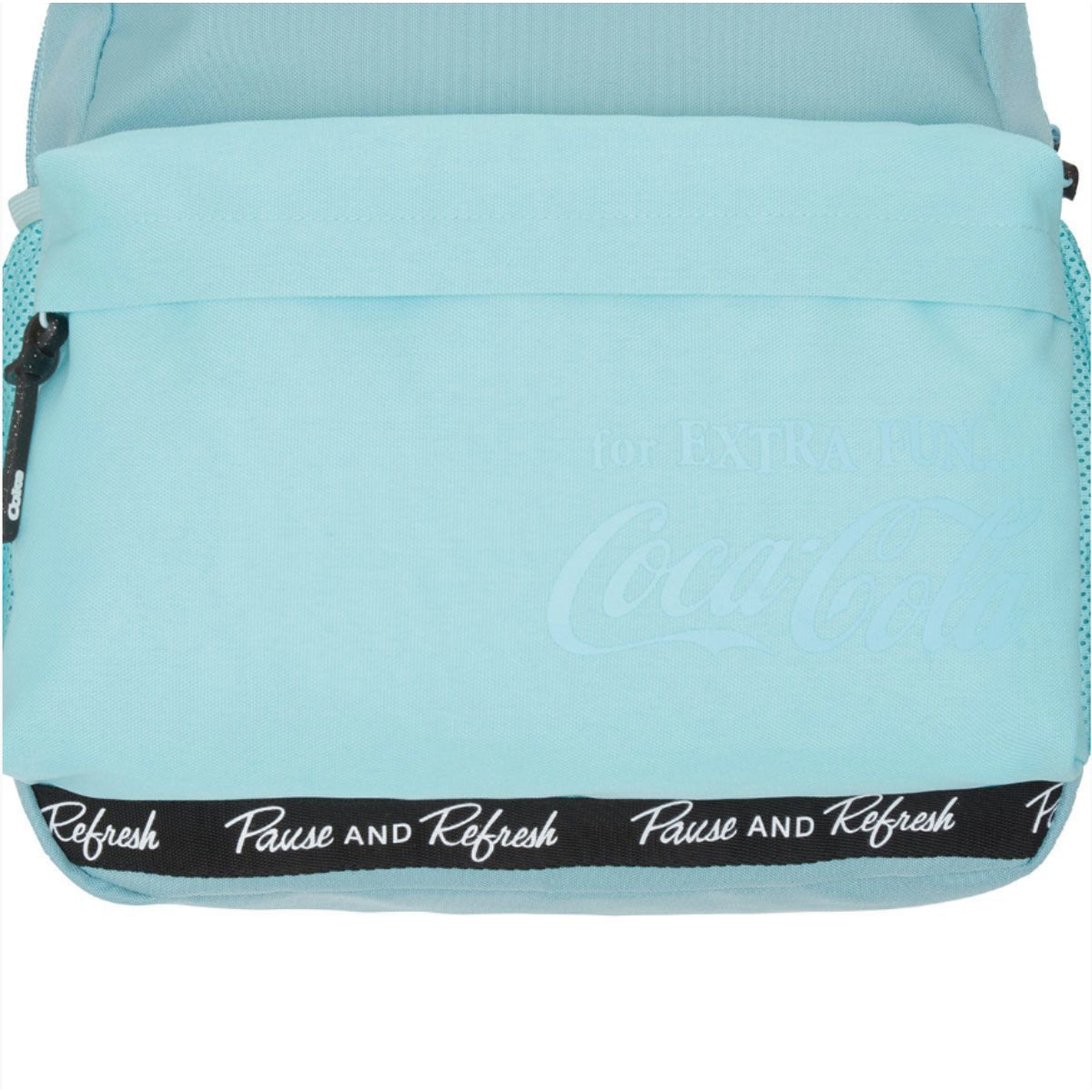Mochila De Costas Coca-Cola Flat - Azul