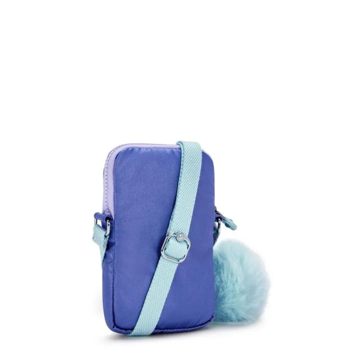 Bolsa Transversal Kipling Tally - Cosmic Metallic