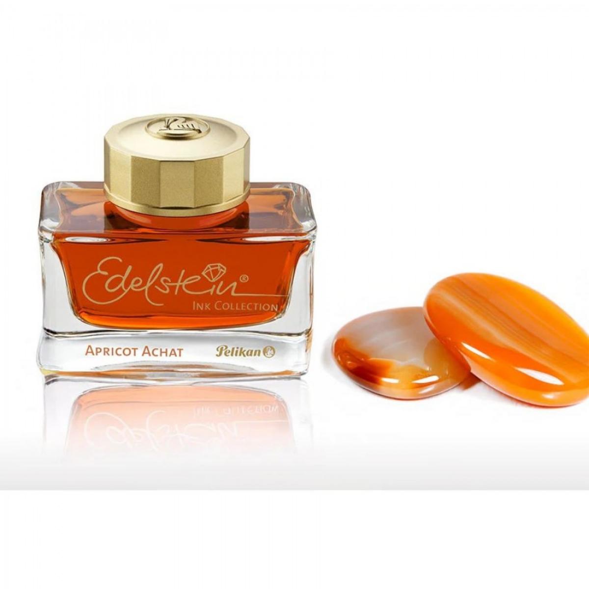 Tinta Para Caneta Tinteiro Pelikan Edelstein - Apricot Achat  - 50ml