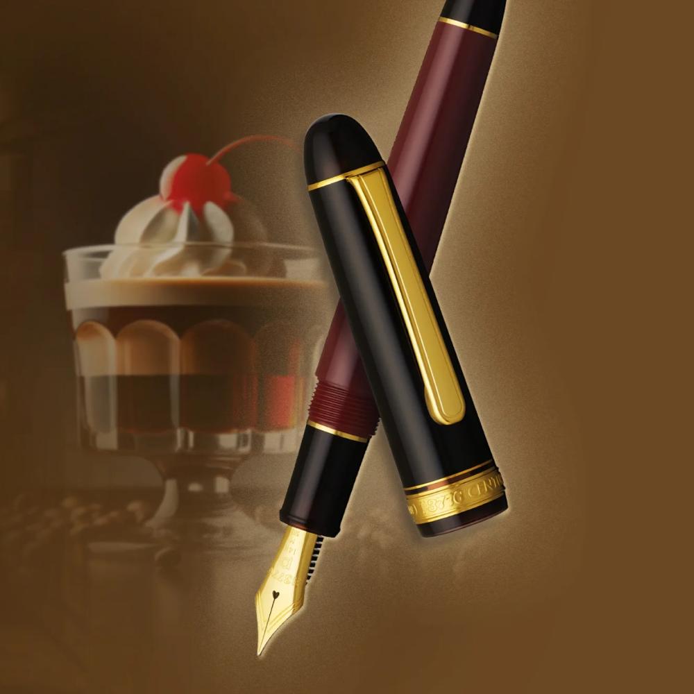 Caneta Tinteiro Platinum 3776 Century - Edição Limitada Coffee Jelly - F