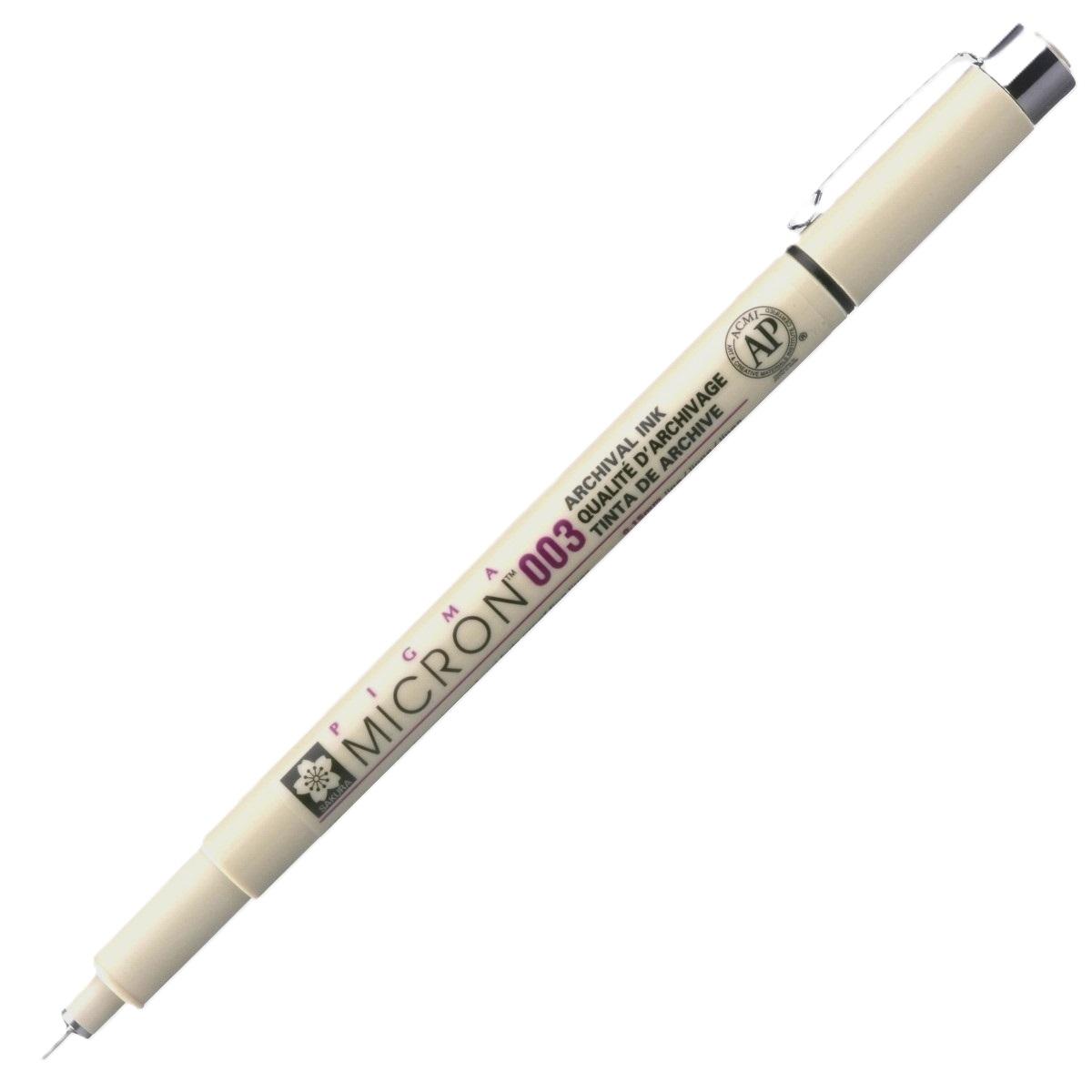 Caneta Pigma Micron 0,03 Preto - Sakura