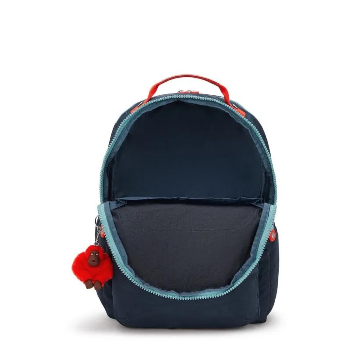 Mochila Kipling Seoul - Lap Cosmo Blue