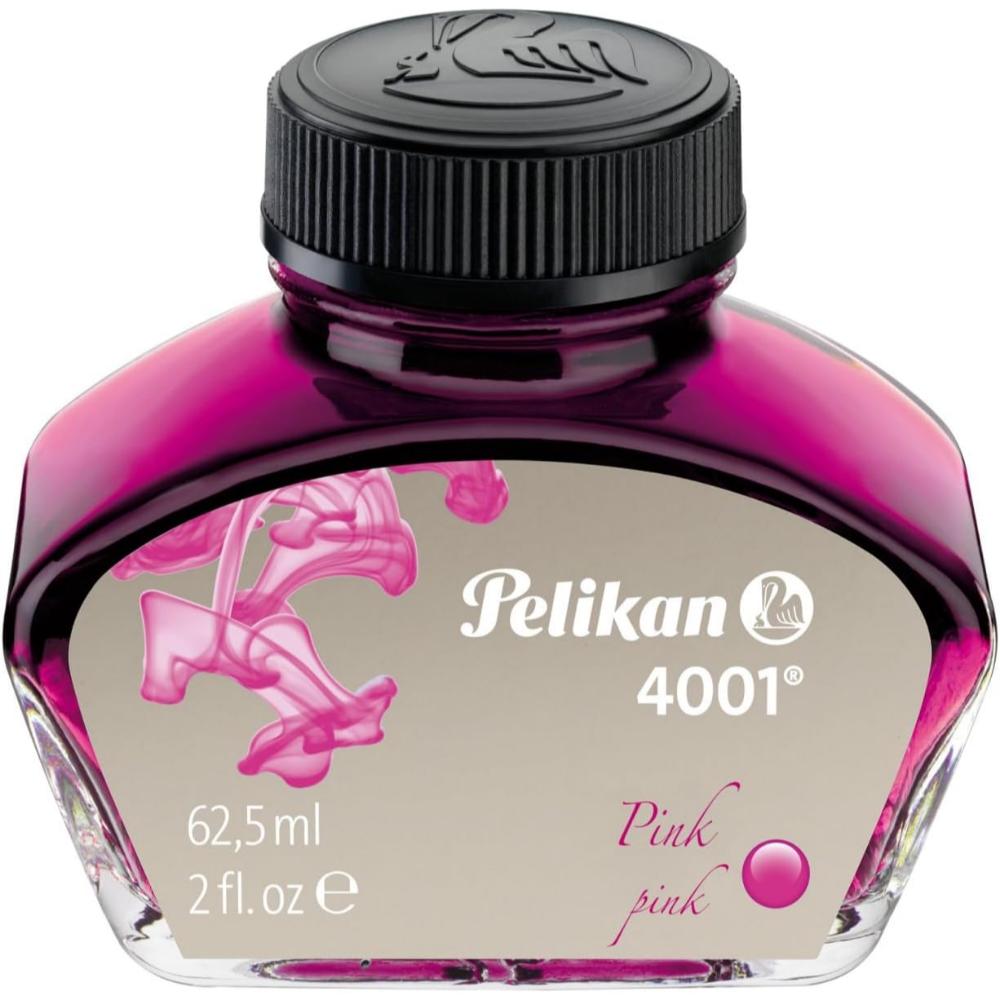 Tinta Para Caneta Tinteiro Pelikan 4001 - Rosa- 62,5ml - 301350