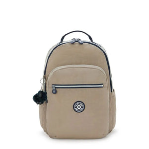 Mochila Kipling Seoul Lap - Soft Taupe C