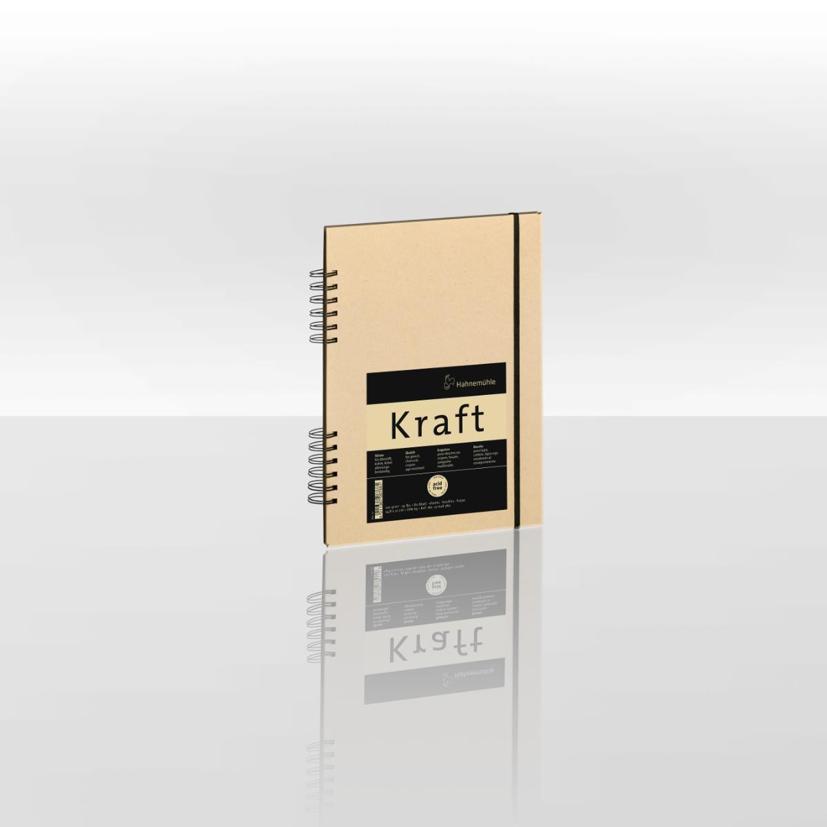 Sketchbook Hahnemühle Kraft A5 - 120g - 80 folhas