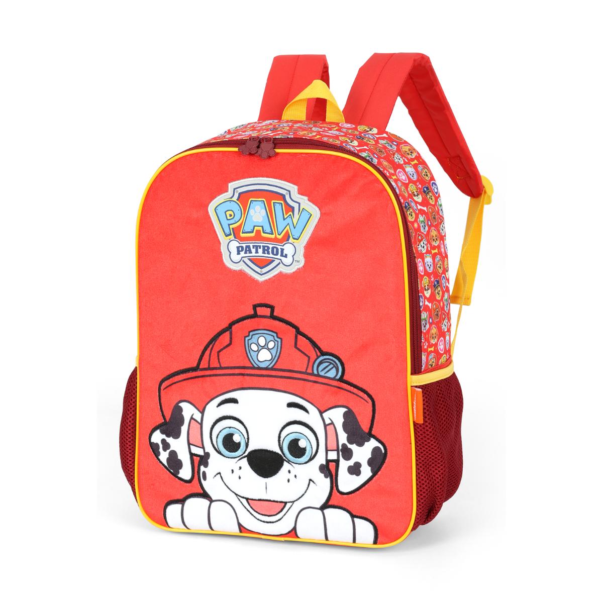 Mochila de Costas Patrulha Canina Luxcel - Vermelha