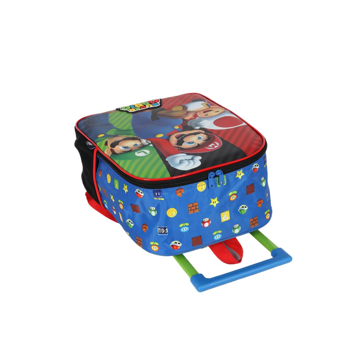 Mochila com Rodas Super Marios Bros - Power Up