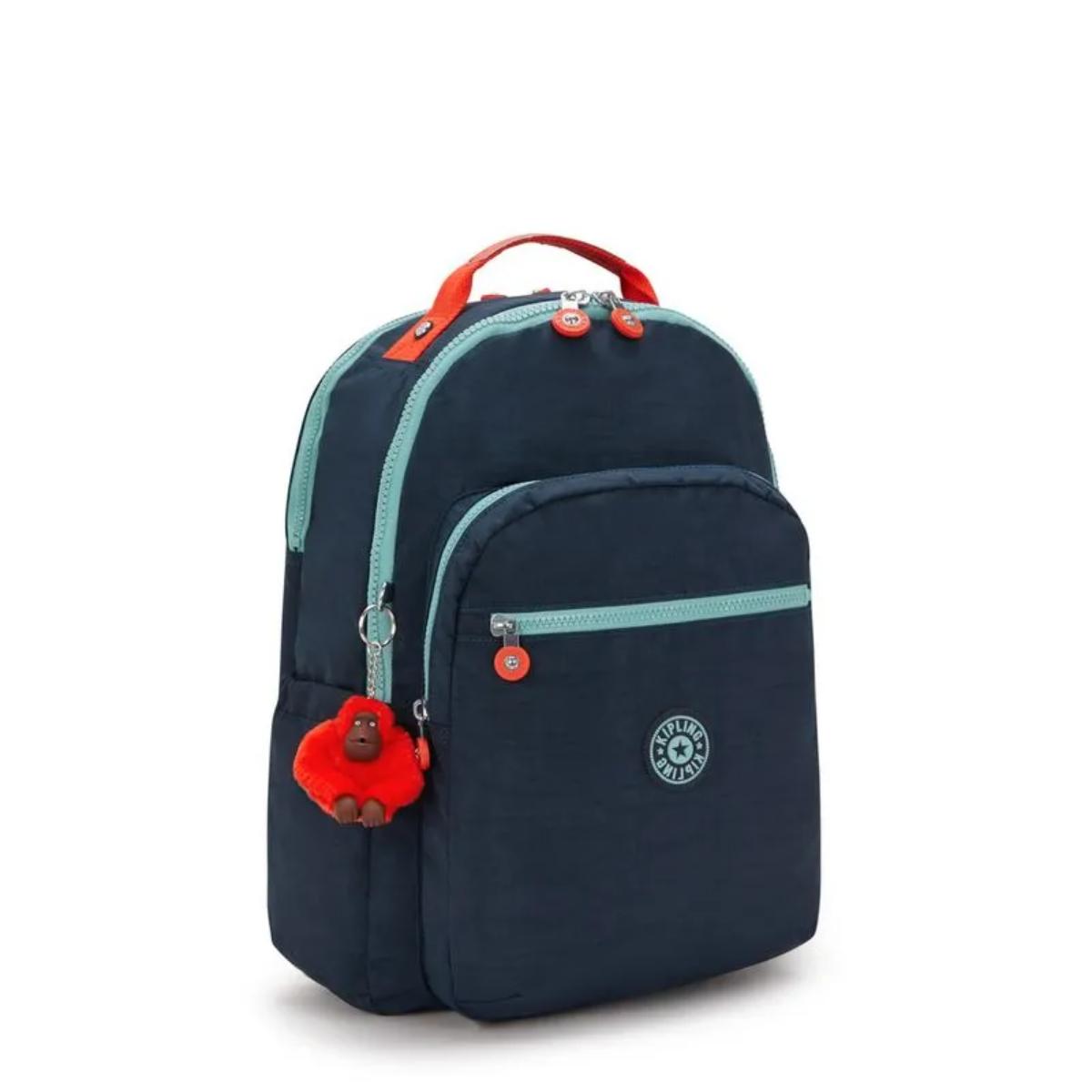 Mochila Kipling Seoul - Lap Cosmo Blue