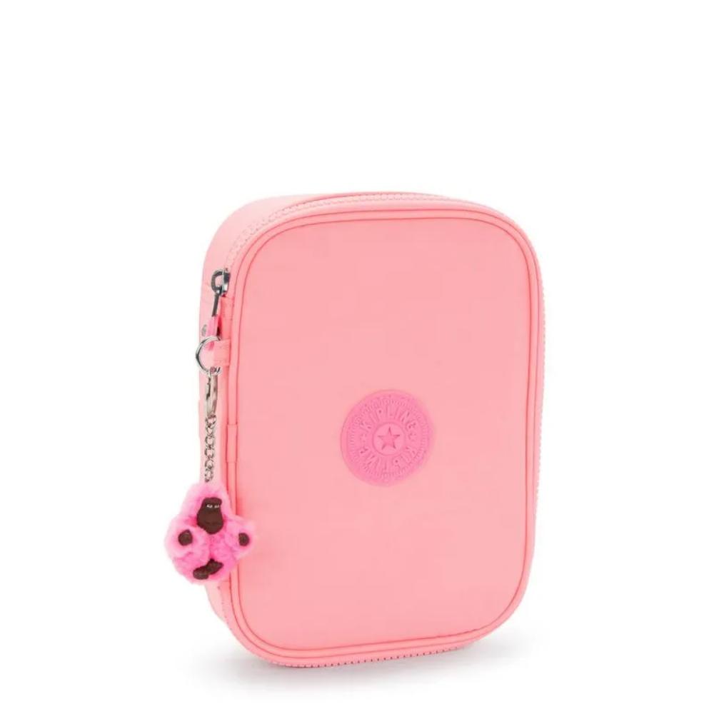 Estojo Kipling 100 Pens - Coral Sea Rosa