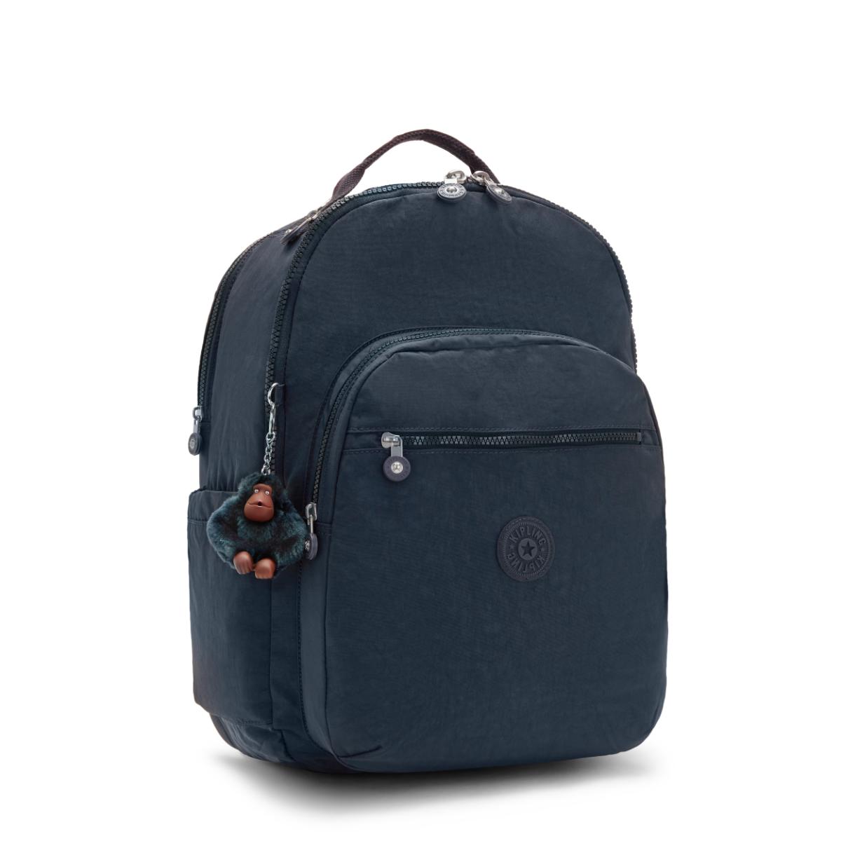 Mochila Kipling Seoul XL -  True Blue Tonal - Azul