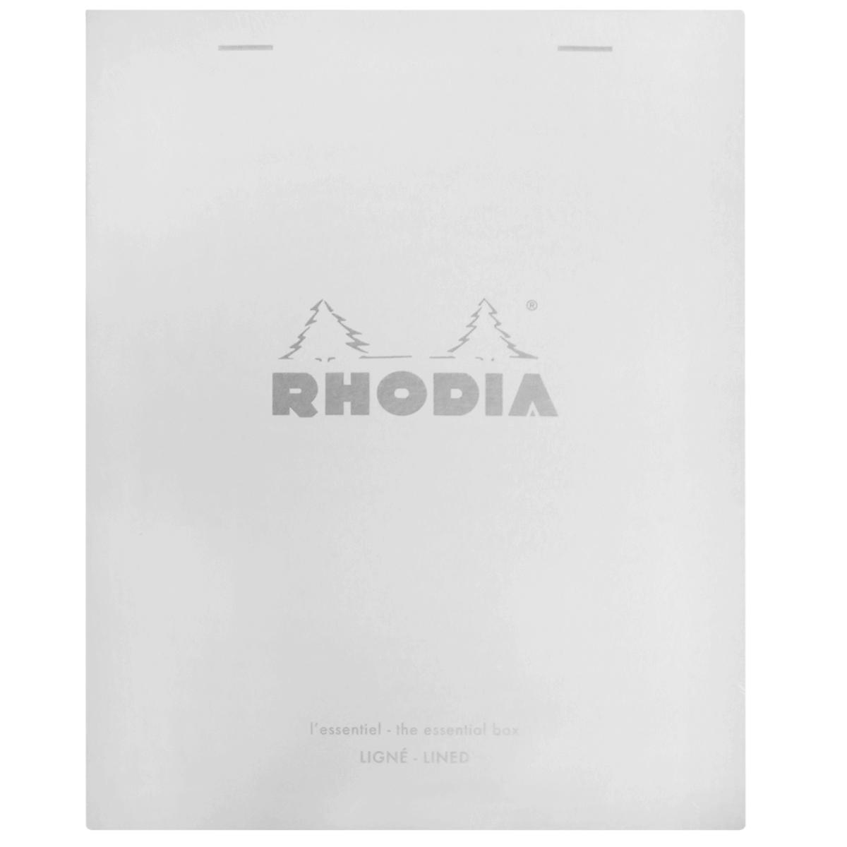 Caderno Rhodia Essential Box White - 6 Itens Rhodia
