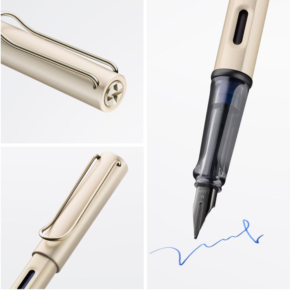 Caneta Tinteiro Lamy LX Palladium  - 058 M