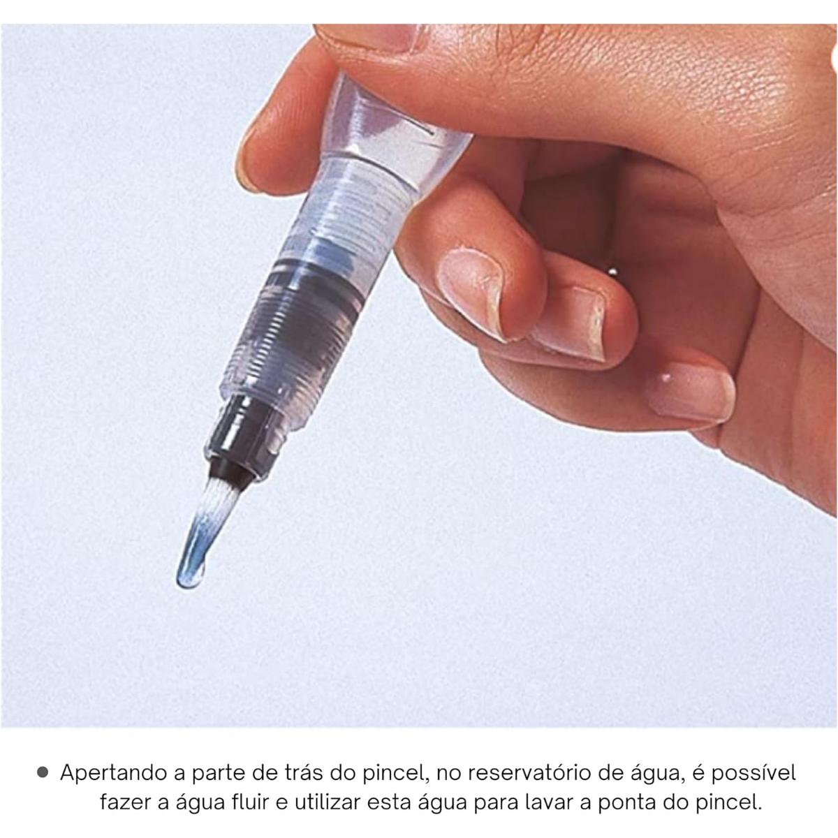 Pincel Pentel Aquash Brush Com Reservatório - Grosso (XP/FRH-B)