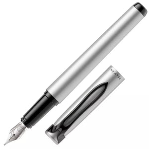Caneta Tinteiro Pelikan Stola - Prata - Pena M