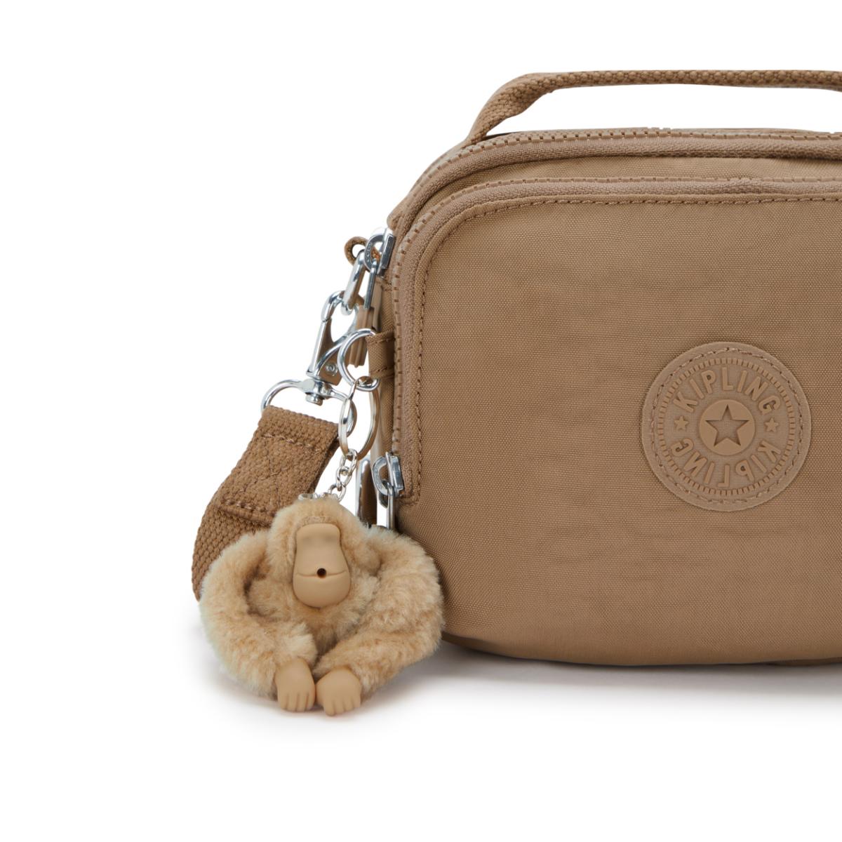 Bolsa Transversal Kipling Cahir - Early Tan