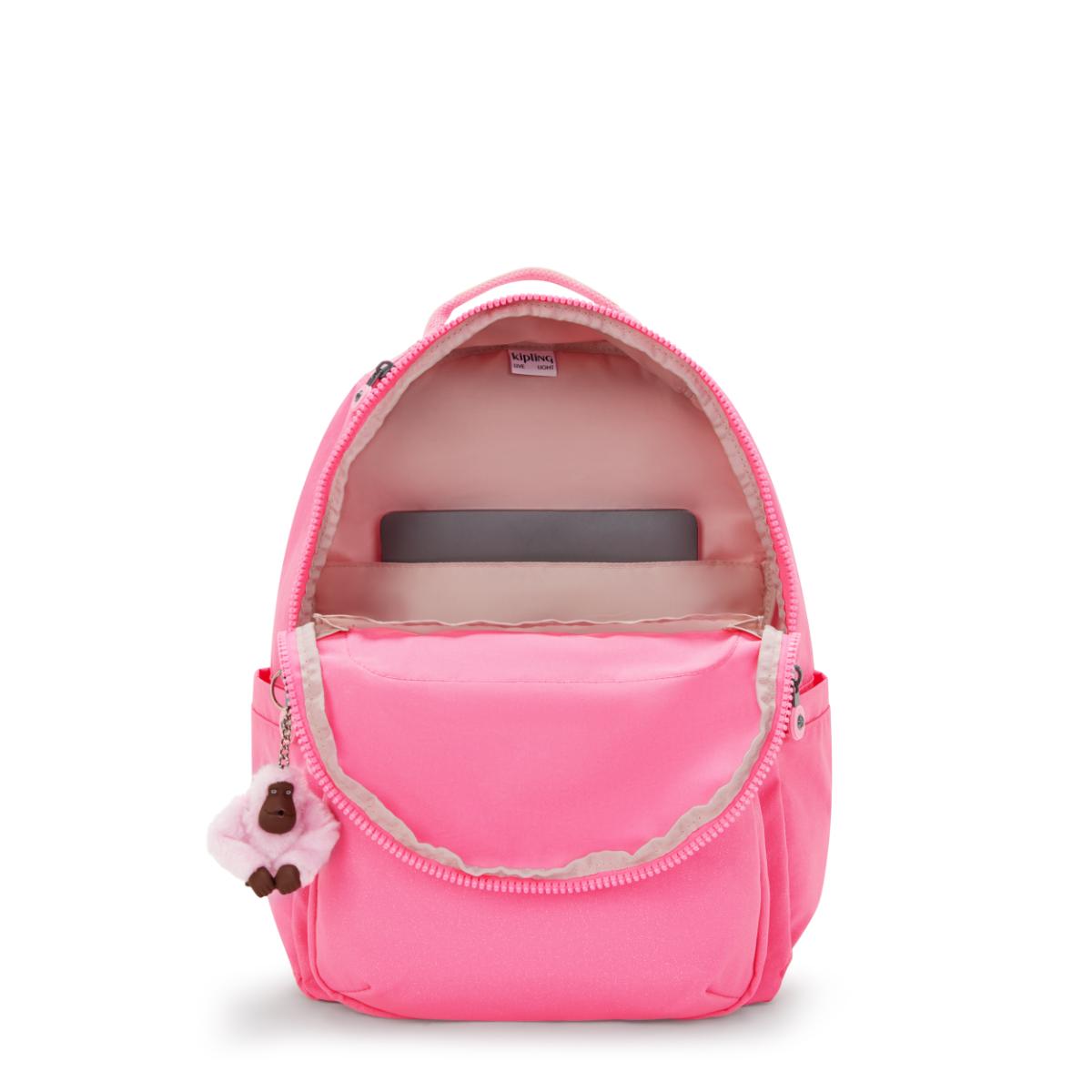Mochila Kipling Seoul -  Pink Twinkle - Rosa