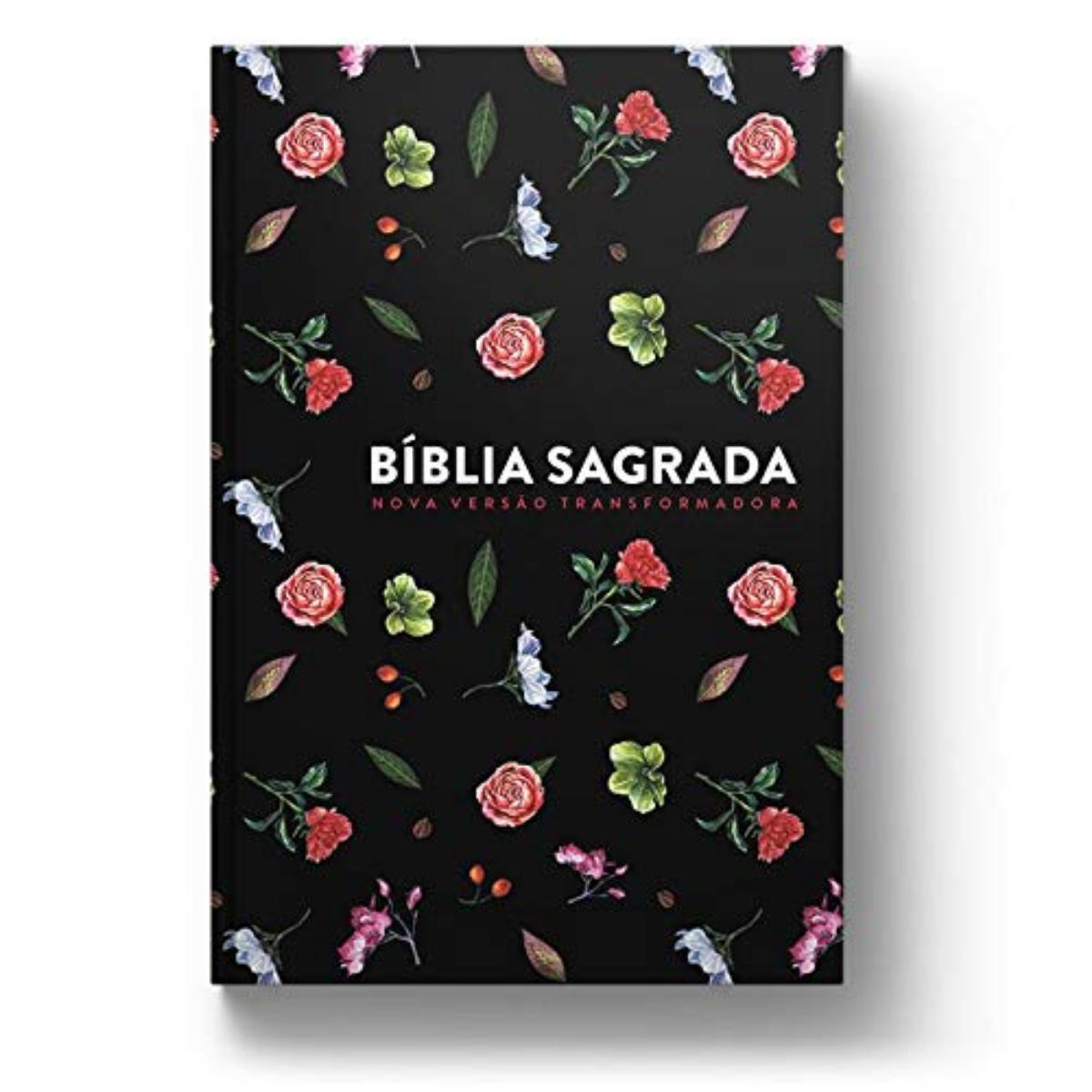 Bíblia Sagrada NVT Letra Grande - Flores do Campo - Capa Dura