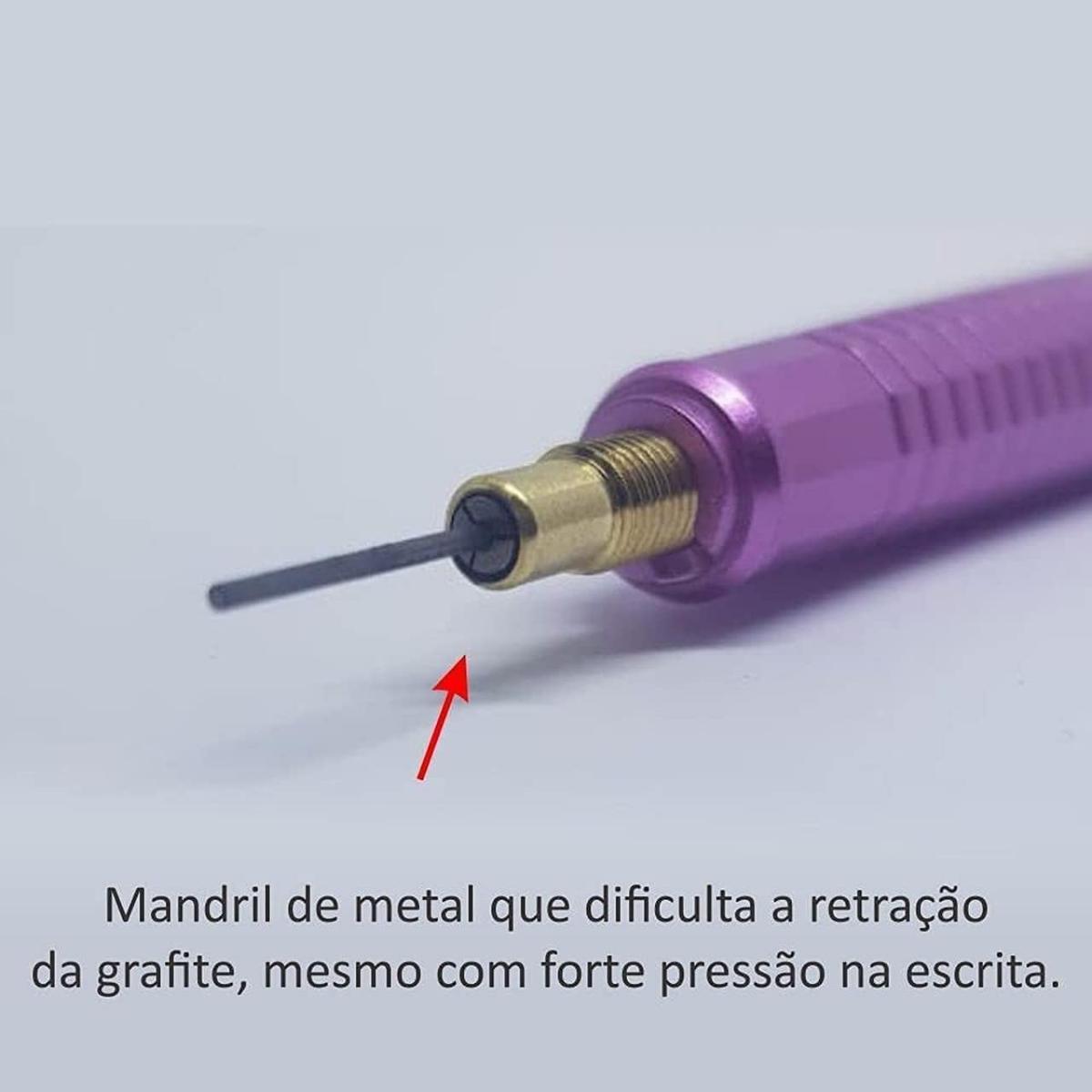 Lapiseira Pentel Sharp 0.7mm - Rosa Metálico