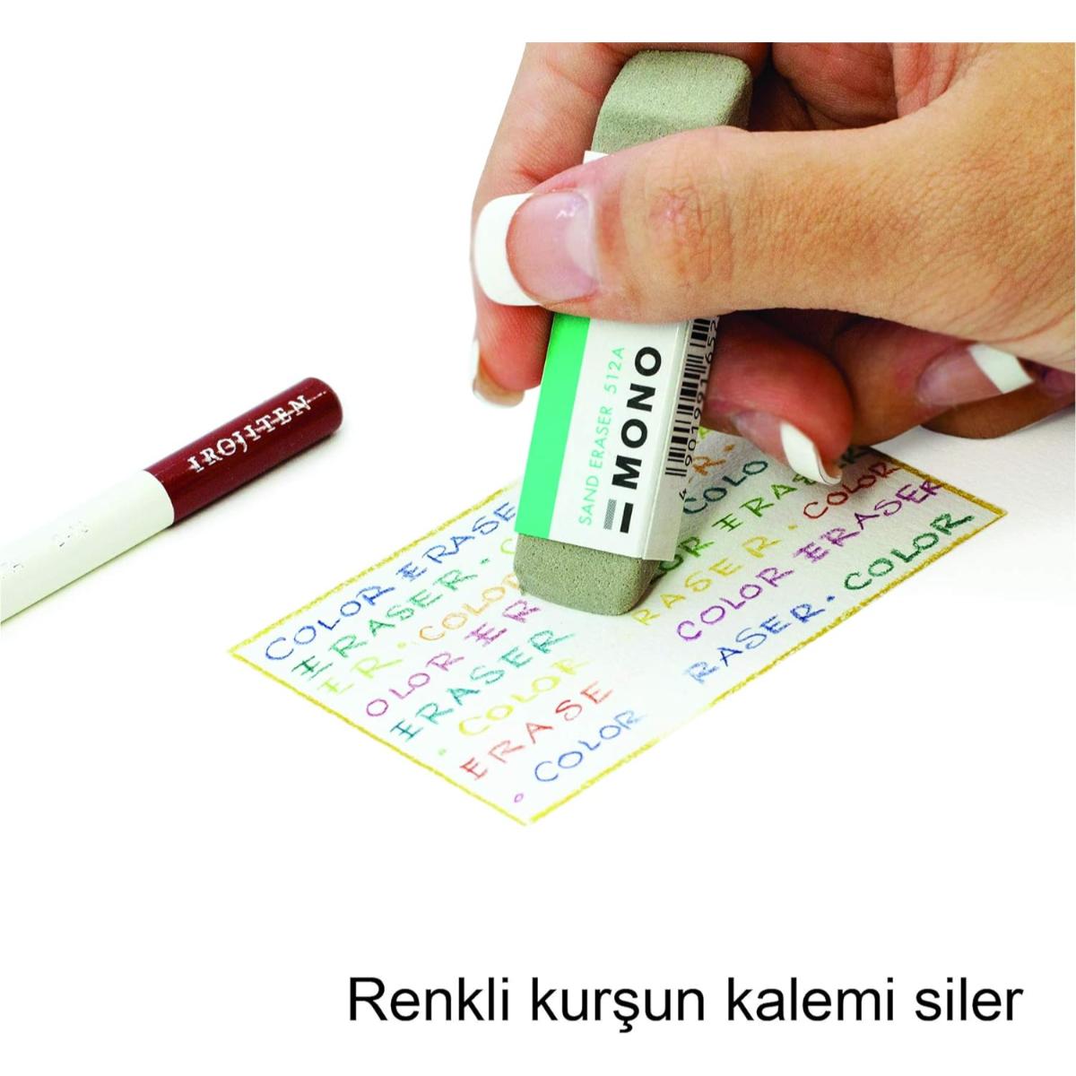 Borracha Tombow Mono Sand - Para Apagar Lápis de Cor - C/2