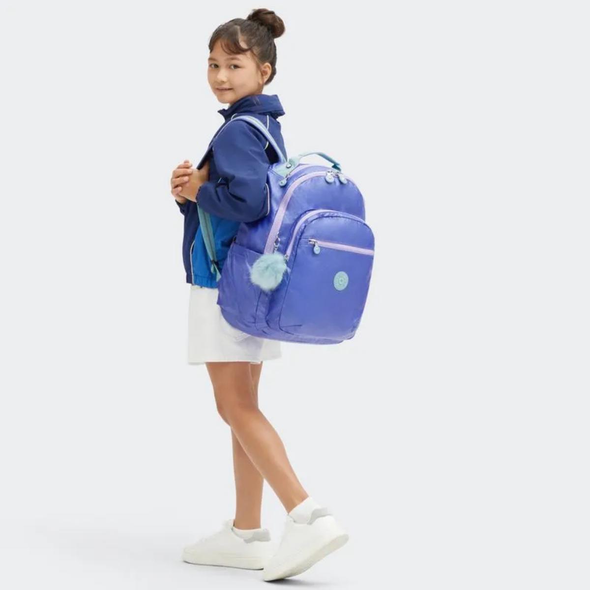 Mochila Kipling Seoul - Cosmic Metallic