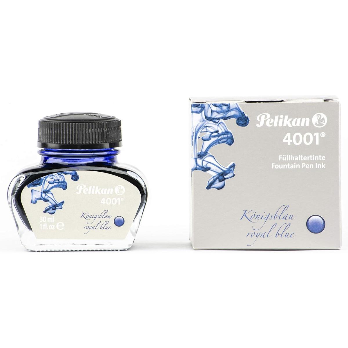 Tinta Para Caneta Tinteiro Azul Royal - Pelikan 4001 - 30ml