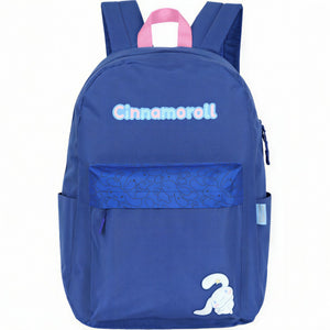 Mochila Juvenil Luxcel Hello Kitty e Amigos - Azul