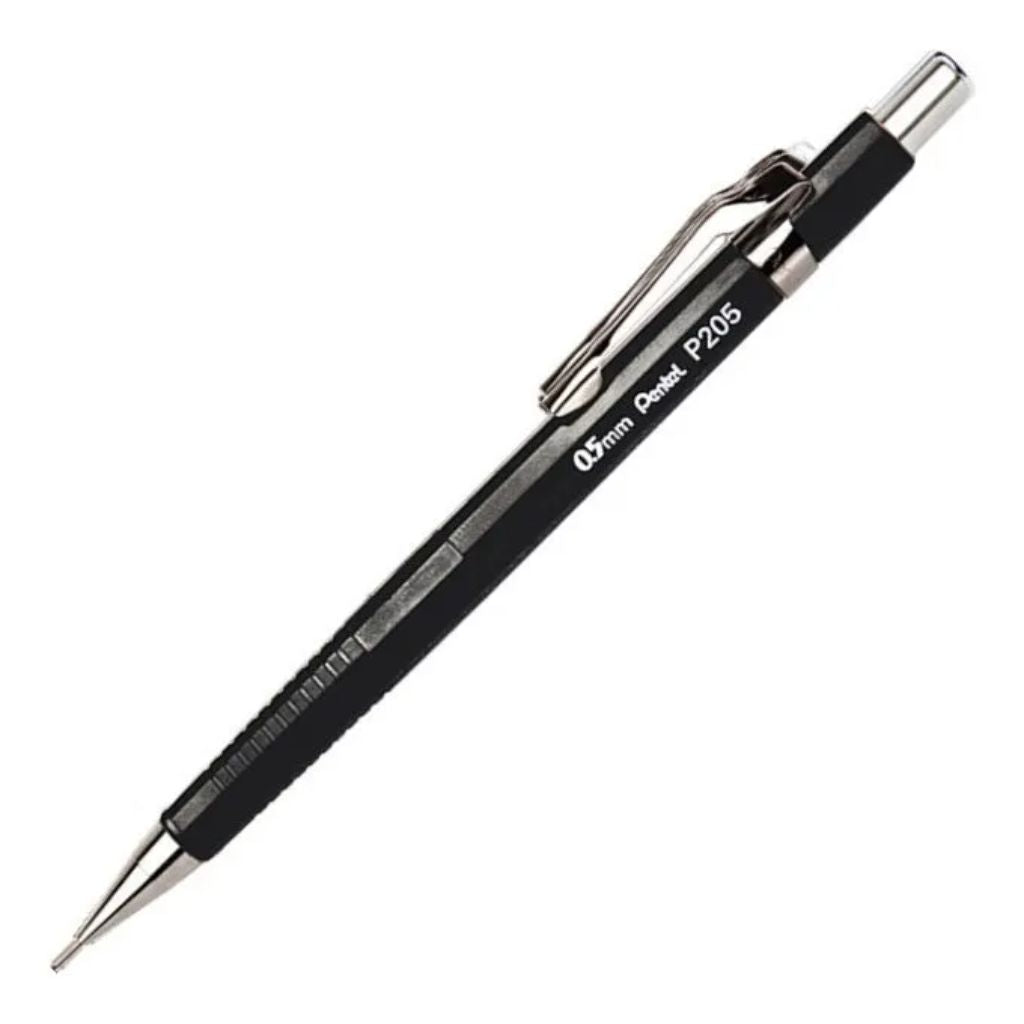 Kit Lapiseira Pentel P200 0,5mm - Grafite e Borracha