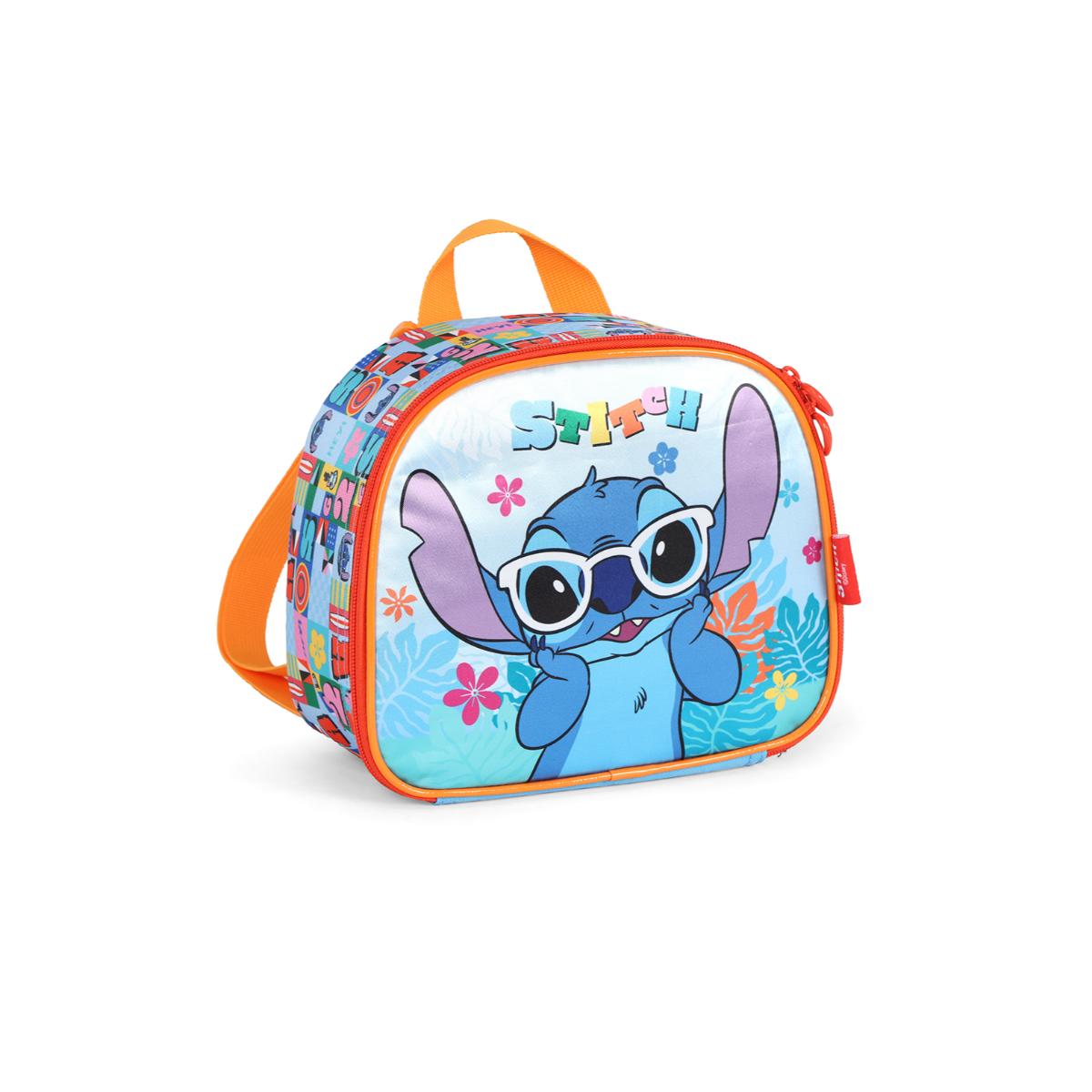 Lancheira Stich - Glasses - Azul