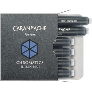 Cartucho Para Caneta Tinteiro Caran D´Ache - Idyllic Blue - 8021140