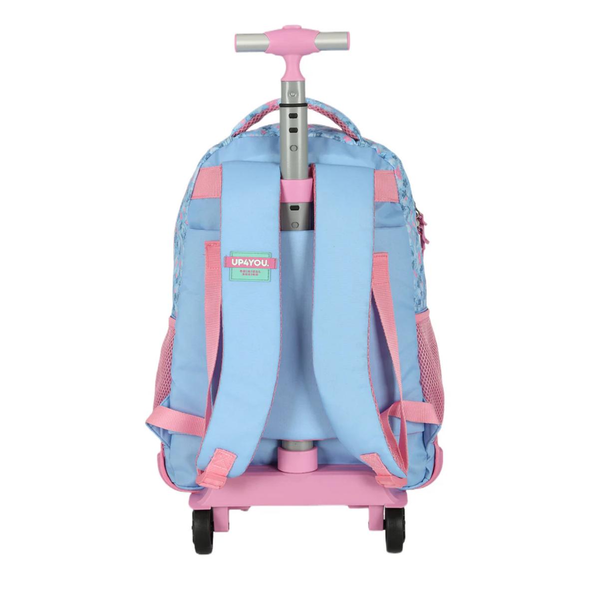 Mochila Com Rodas Stitch - Up4You - Rosa -SC0300UN