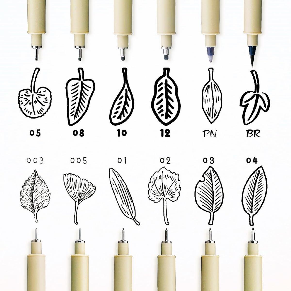 Caneta Pigma Micron 0,1 Azul - Sakura