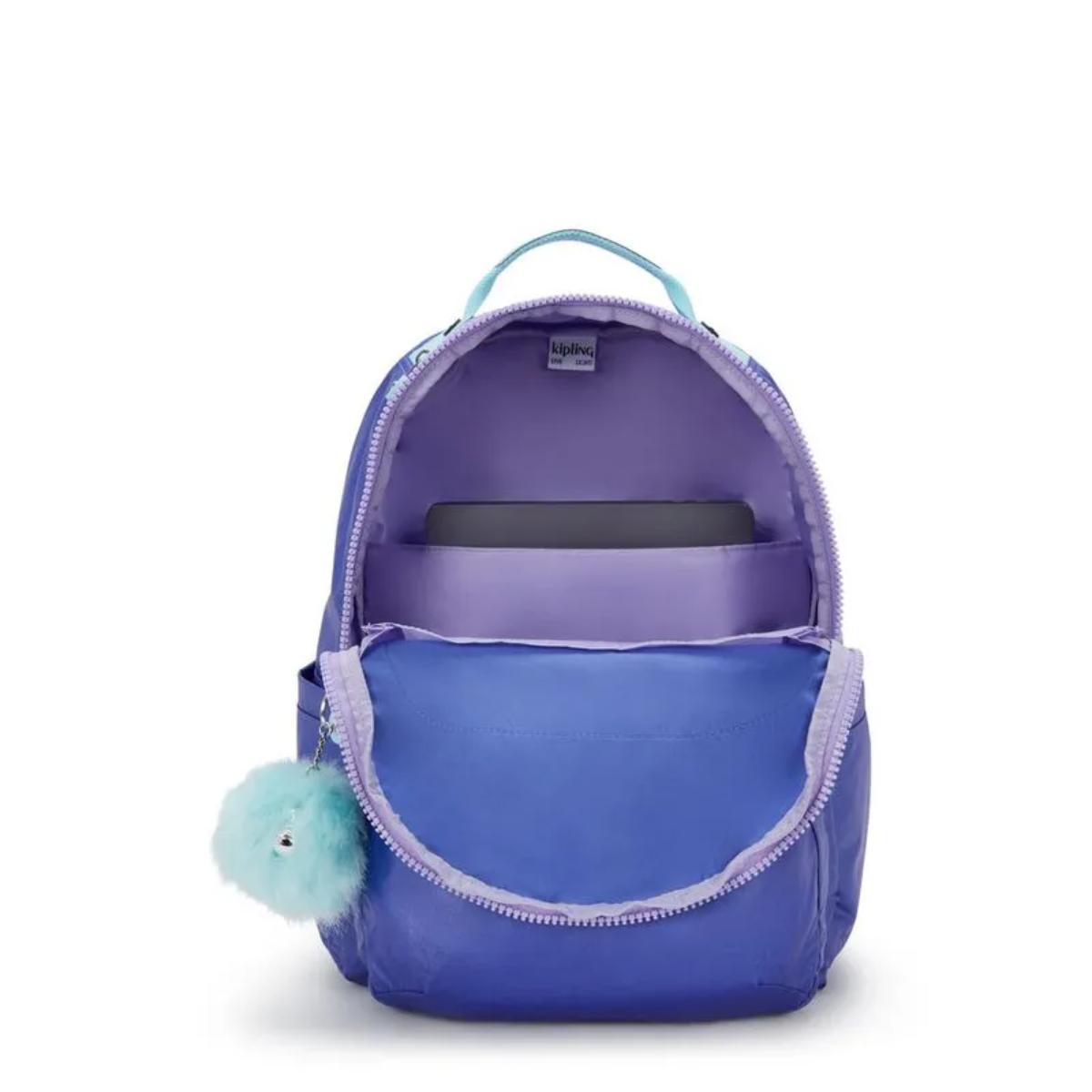 Mochila Kipling Seoul - Cosmic Metallic