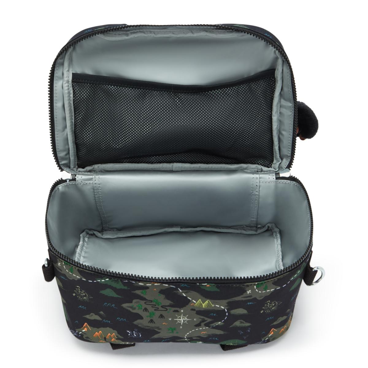 Lancheira Kipling Miyo - Camo Treasure - Estampa