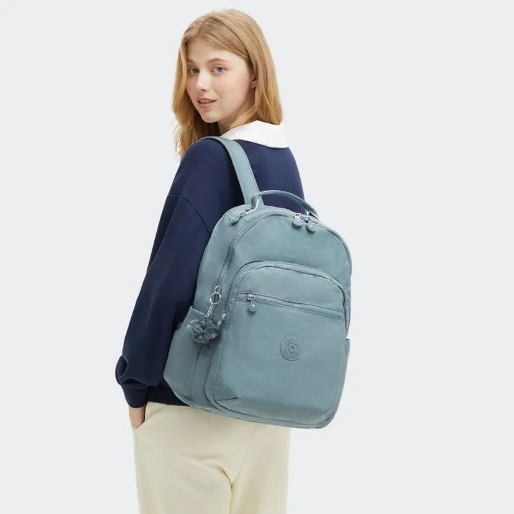 Mochila Kipling Seoul - Relaxed Grey