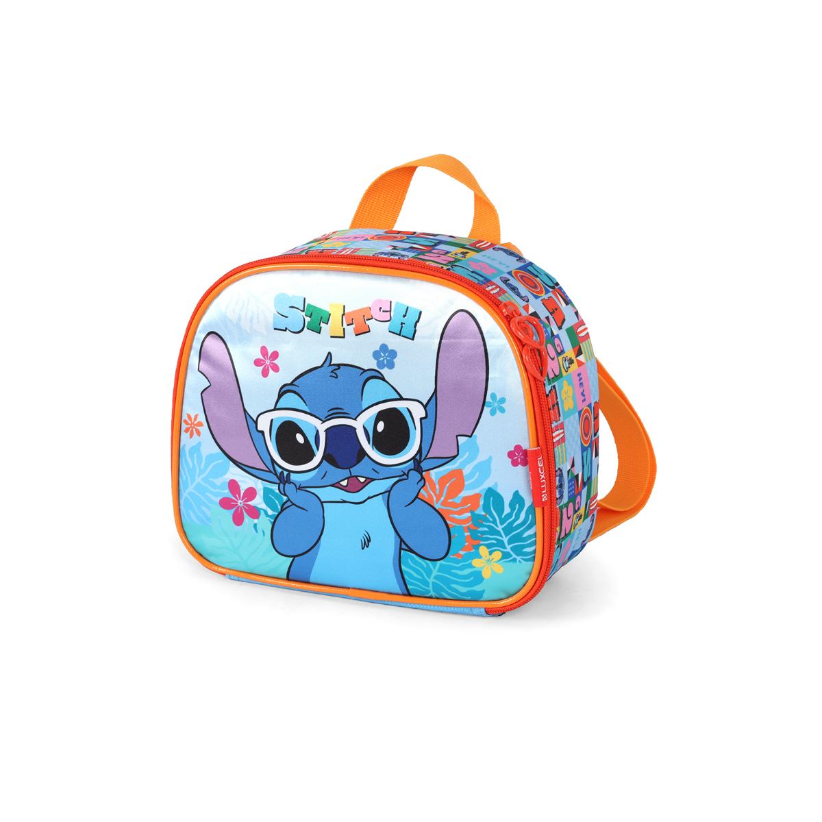 Lancheira Stich - Glasses - Azul