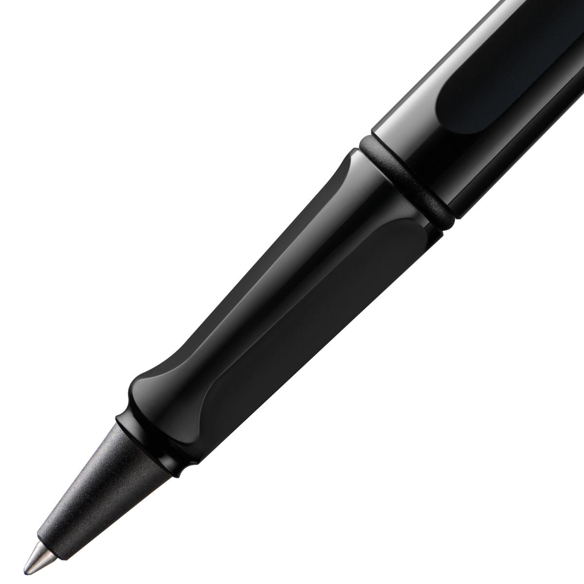 Lamy Safari Steel Black - Rollerball - M