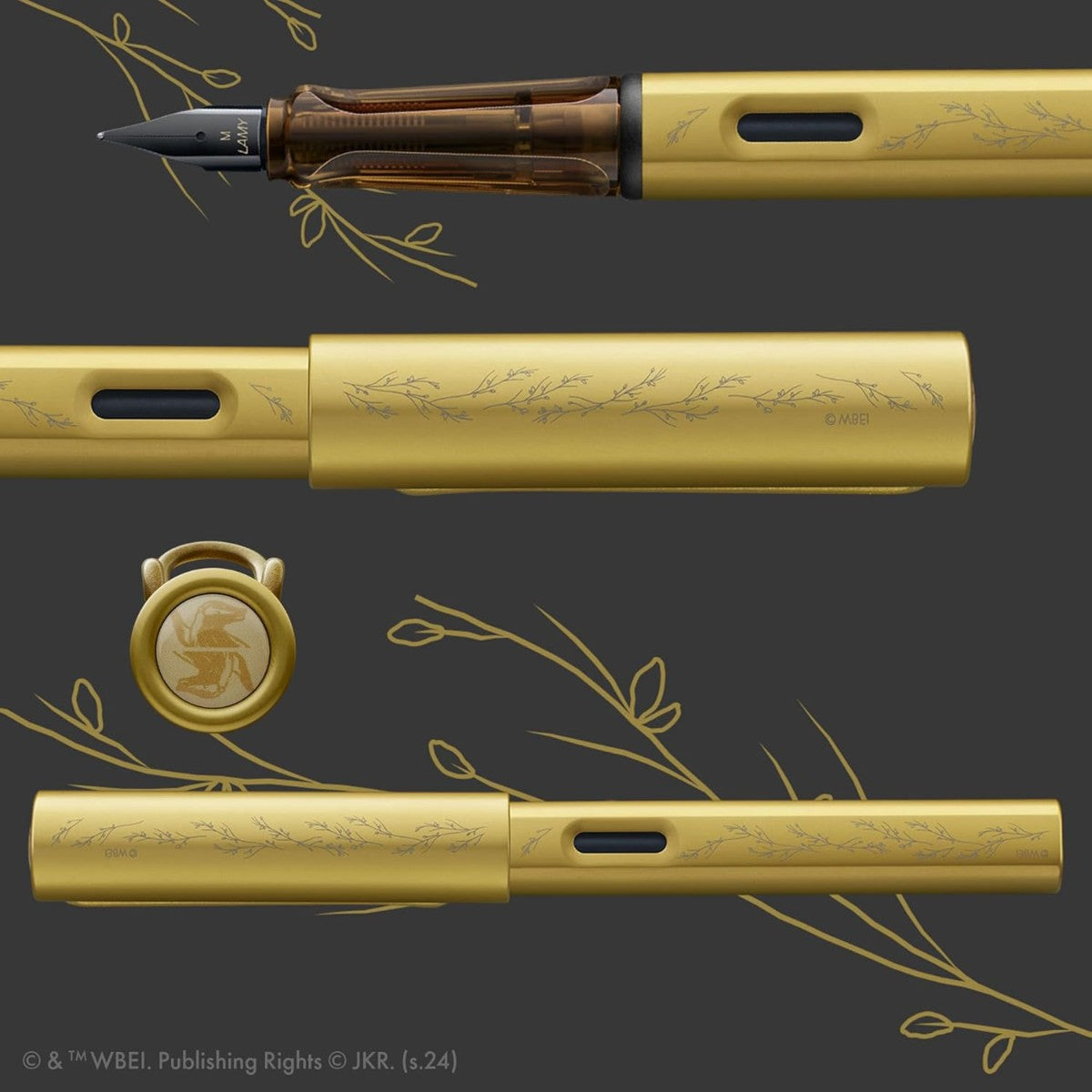Caneta Tinteiro Lamy Al-Star Edição Harry Potter - Lufa-Lufa