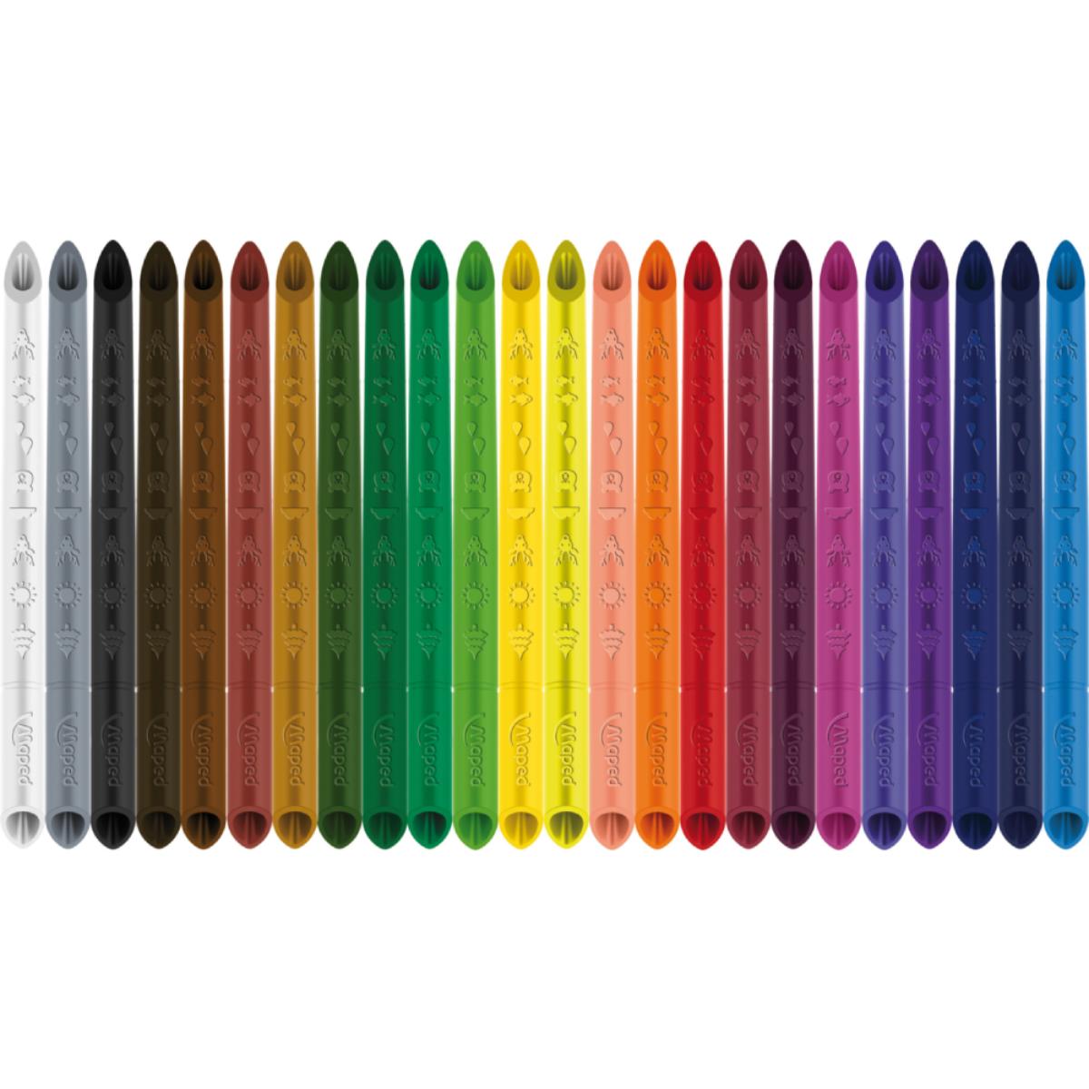 Lapis de Cor Infinito Maped - 24 Cores - Lápis Infinity